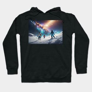 Cosmic ski trip Hoodie